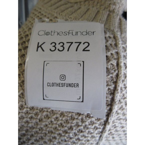 Rachel Zoe Sweater Small Tunic Pullover Shoulder Buttons Thermal - Picture 10 of 10